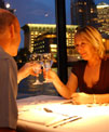 Dinner cruise on the river Thames